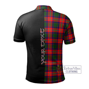 Belshes Tartan Polo Shirt with Family Crest and Half Of Me Style - Tartan Vibes Clothing