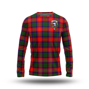 Belshes Tartan Long Sleeve T-Shirt with Family Crest - Tartan Vibes Clothing