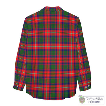 Belshes Tartan Women's Casual Shirt with Family Crest - Tartan Vibes Clothing