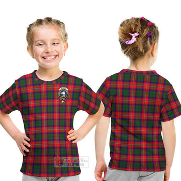 Belshes Tartan Kid T-Shirt with Family Crest - Tartan Vibes Clothing