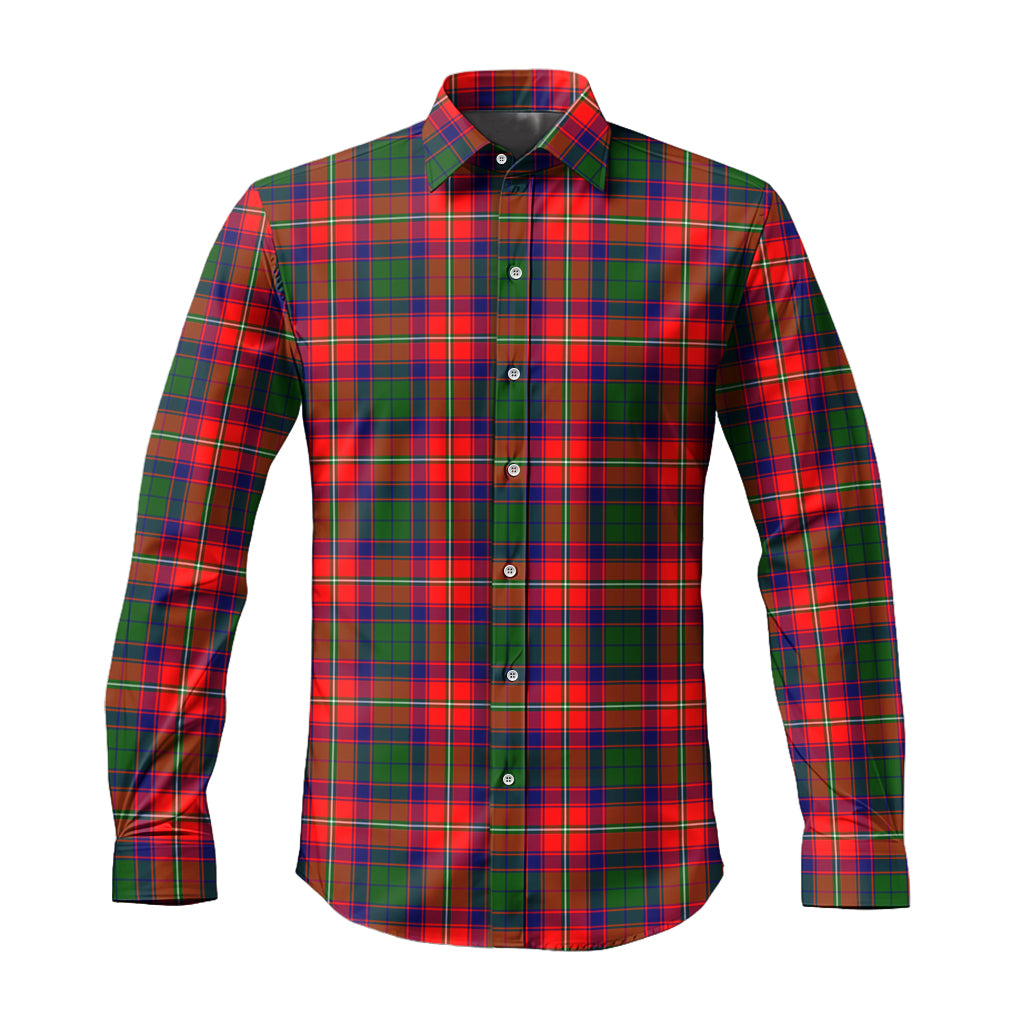 Belshes Tartan Long Sleeve Button Up Shirt Men's Shirt - Tartan Vibes Clothing