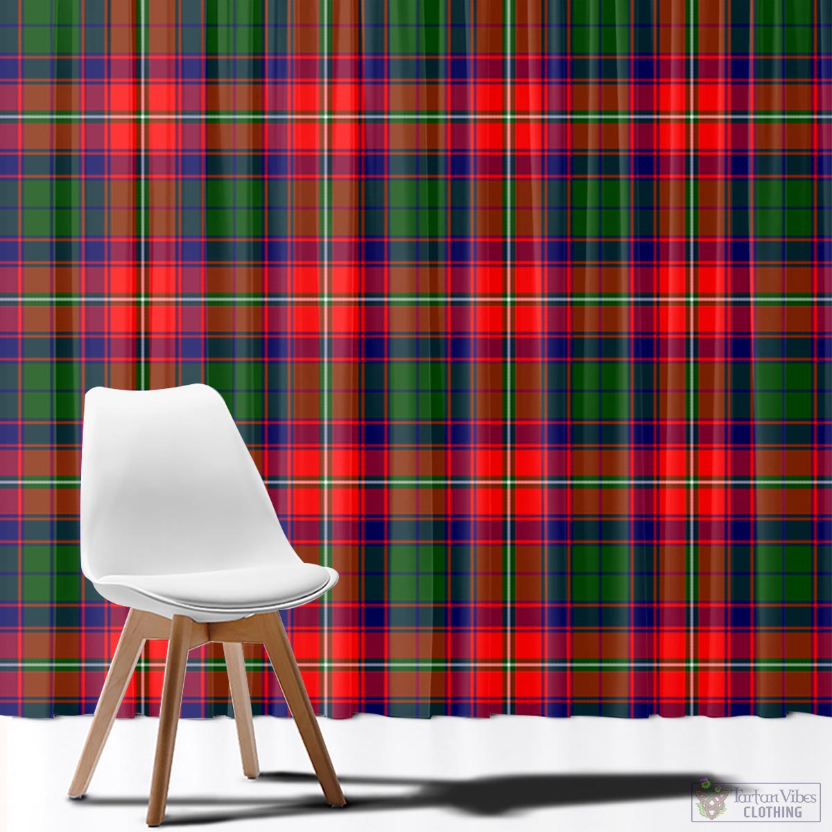 Belshes Tartan Window Curtain - Tartan Vibes Clothing