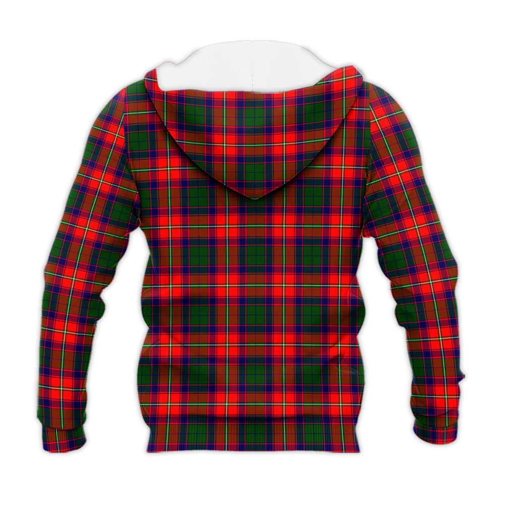 Belshes Tartan Knitted Hoodie - Tartan Vibes Clothing