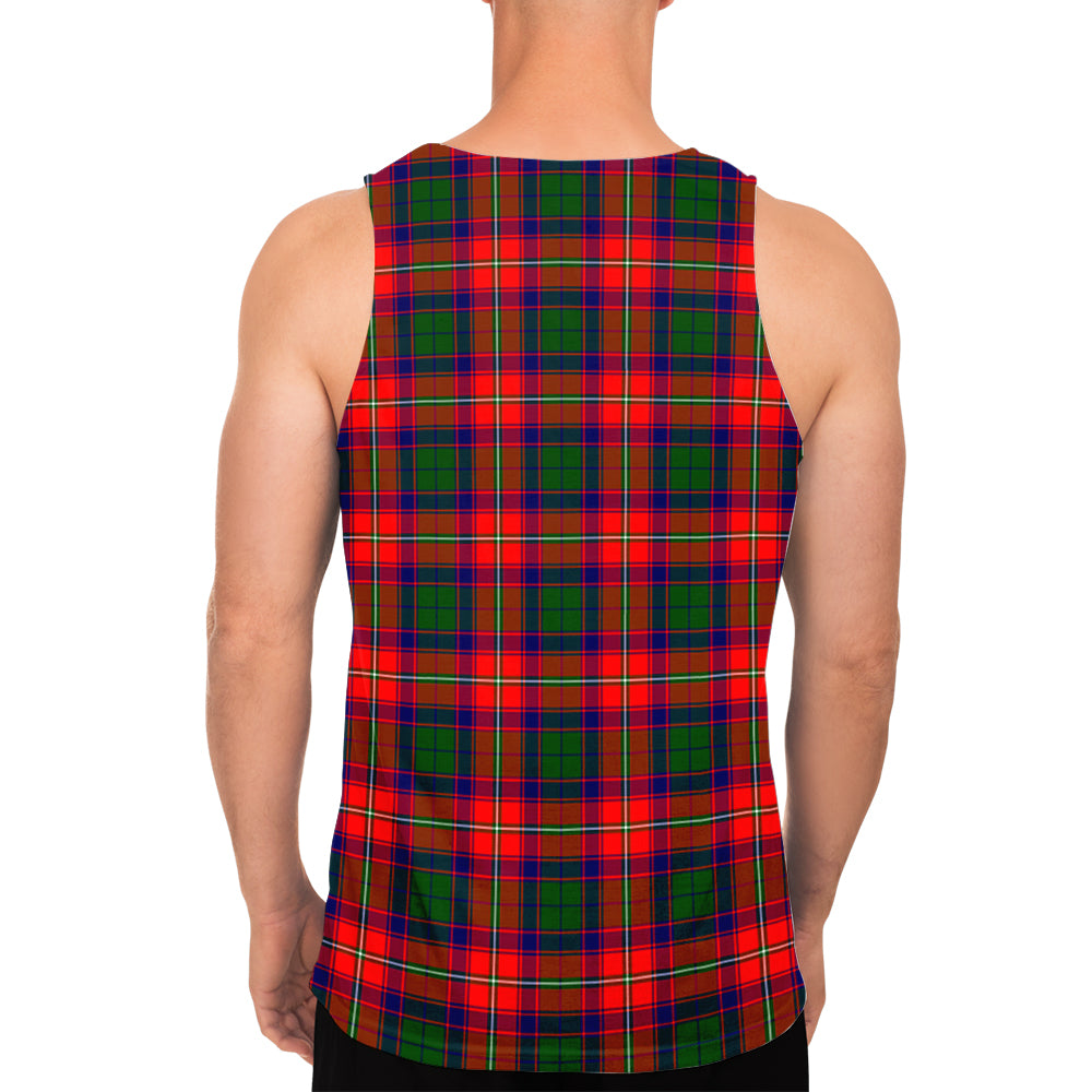Belshes Tartan Mens Tank Top - Tartan Vibes Clothing