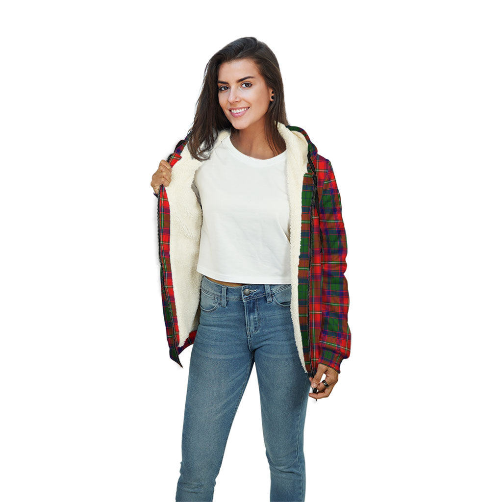 Belshes Tartan Sherpa Hoodie - Tartan Vibes Clothing