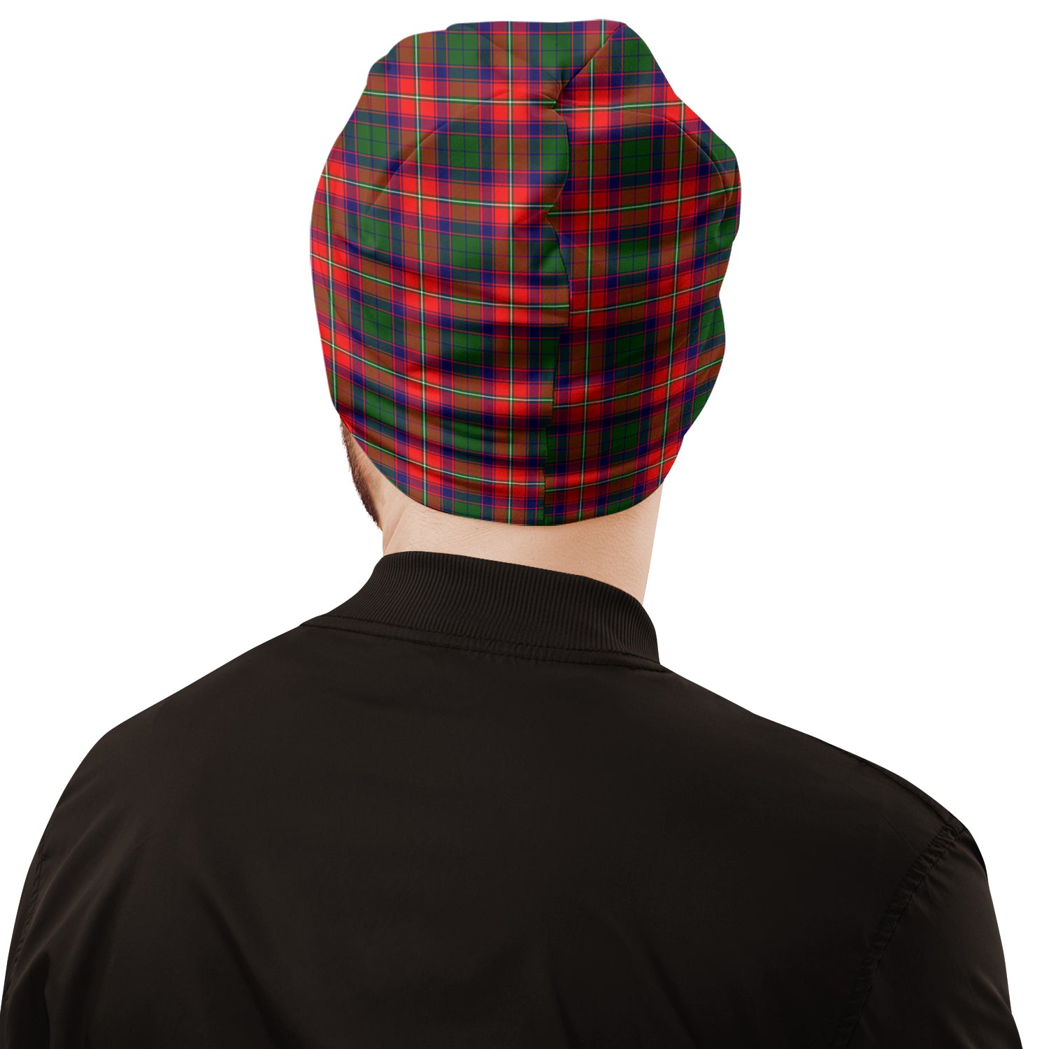 Belshes Tartan Beanies Hat with Family Crest - Tartan Vibes Clothing