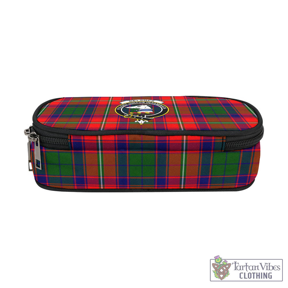 Belshes Tartan Pen and Pencil Case with Family Crest - Tartan Vibes Clothing