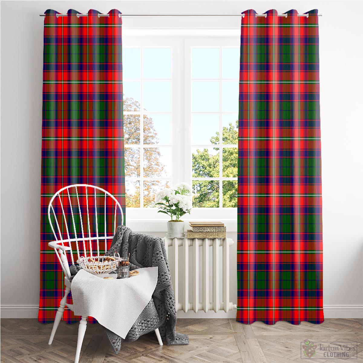 Belshes Tartan Window Curtain - Tartan Vibes Clothing