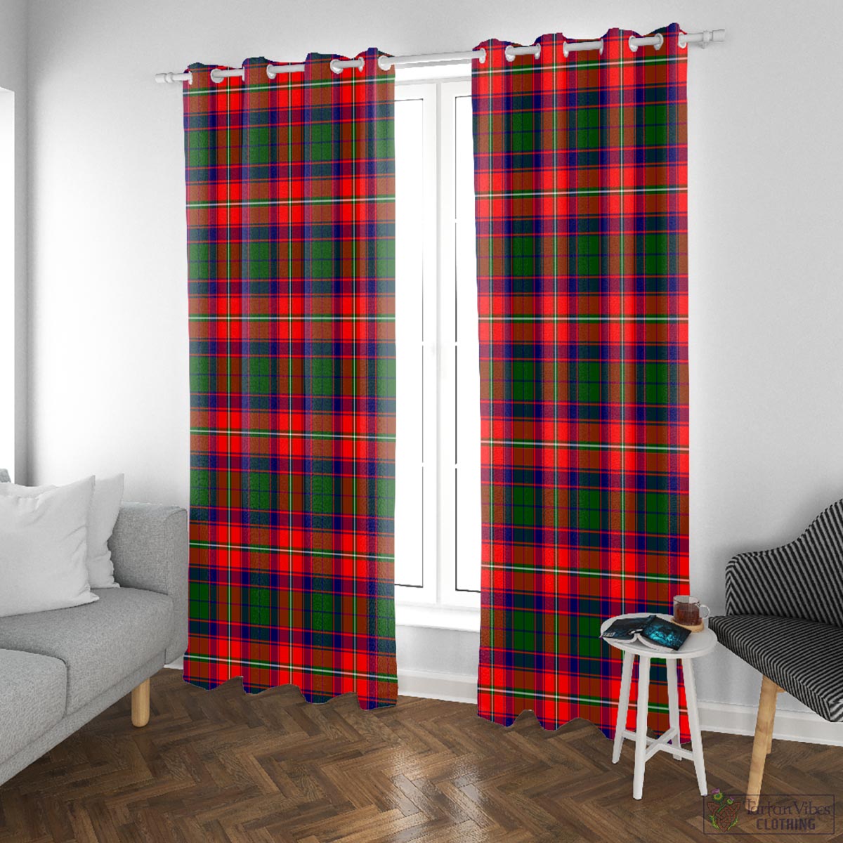 Belshes Tartan Window Curtain - Tartan Vibes Clothing