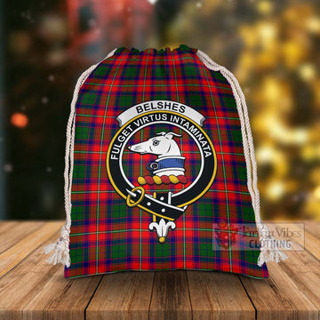 Belshes (Belsches) Tartan Christmas Santa's Bag with Family Crest - Tartan Vibes Clothing