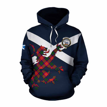 Belshes (Belsches) Tartan Lion Rampant Cotton Hoodie Proudly Display Your Heritage with Alba Gu Brath and Clan Name Pullover Hoodie XS - Tartan Vibes Clothing