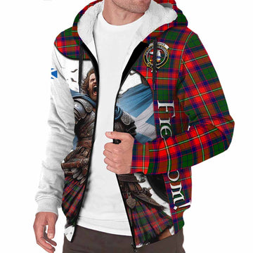 Belshes (Belsches) Crest Tartan Sherpa Hoodie Inspired by the Freedom of Scottish Warrior Unisex S - Tartan Vibes Clothing