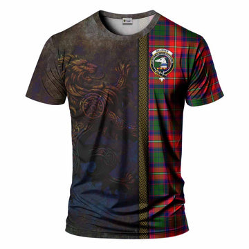Belshes (Belsches) Tartan Family Crest T-Shirt Alba Gu Brath Be Brave Lion Ancient Style Kid's Shirt - Tartan Vibes Clothing