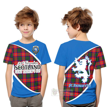 Belshes (Belsches) Family Crest Tartan Kid T-Shirt Celebrate Saint Andrew's Day in Style Youth XL Size14 - Tartan Vibes Clothing