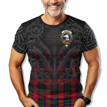 Belshes (Belsches) Tartan T-Shirt with Family Crest Celtic Thistle Vibes Kid's Shirt - Tartan Vibes Clothing