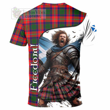 Belshes (Belsches) Crest Tartan T-Shirt Inspired by the Freedom of Scottish Warrior - Tartan Vibes Clothing