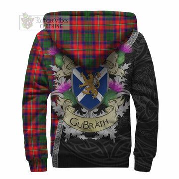 Belshes (Belsches) Tartan Family Crest Sherpa Hoodie Lion Rampant Royal Thistle Shield Celtic Inspired - Tartan Vibes Clothing