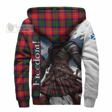 Belshes (Belsches) Crest Tartan Sherpa Hoodie Inspired by the Freedom of Scottish Warrior - Tartan Vibes Clothing