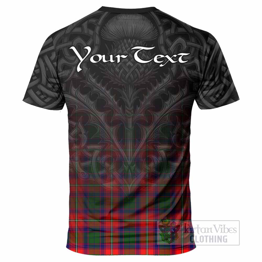 Belshes (Belsches) Tartan T-Shirt with Family Crest Celtic Thistle Vibes - Tartan Vibes Clothing