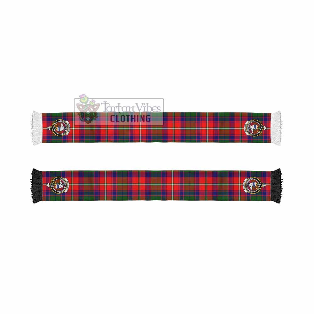 Belshes (Belsches) Tartan Ruffneck Scarf with Family Crest - Tartan Vibes Clothing