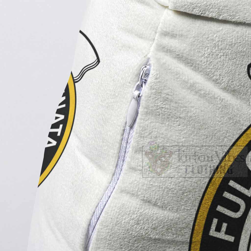 Belshes (Belsches) Clan Crest Shaped Throw Pillow, Scottish Clan Badge Decorative Pillow