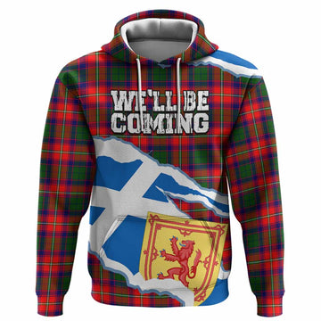 Belshes (Belsches) Scotland Football Tartan Hoodie We'll Be Coming