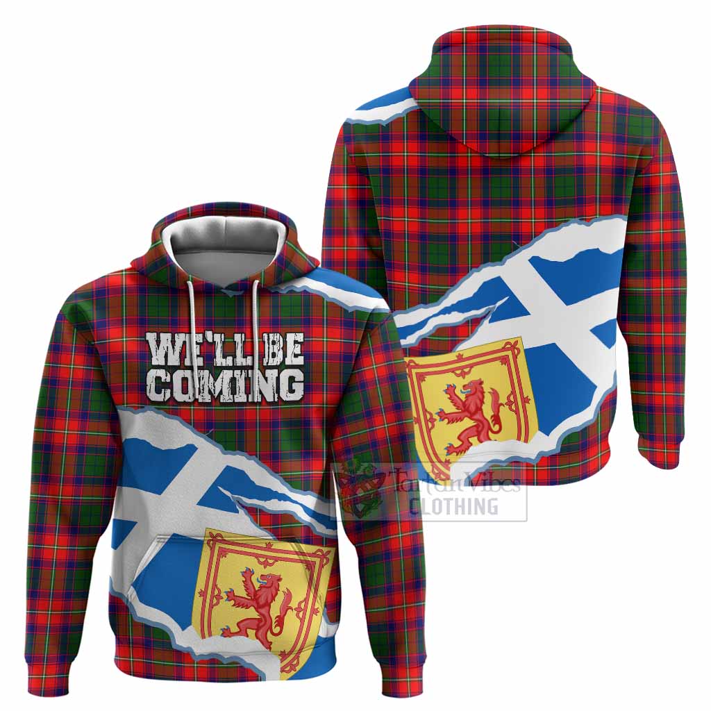 Belshes (Belsches) Scotland Football Tartan Hoodie We'll Be Coming