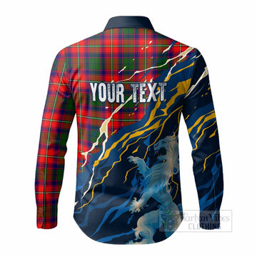 Belshes (Belsches) Scotland Tartan Long Sleeve Button Shirts WC2026 Football - We'll Be Coming
