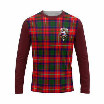 Belshes (Belsches) Tartan Accent Long Sleeve T-Shirt with Family Crest