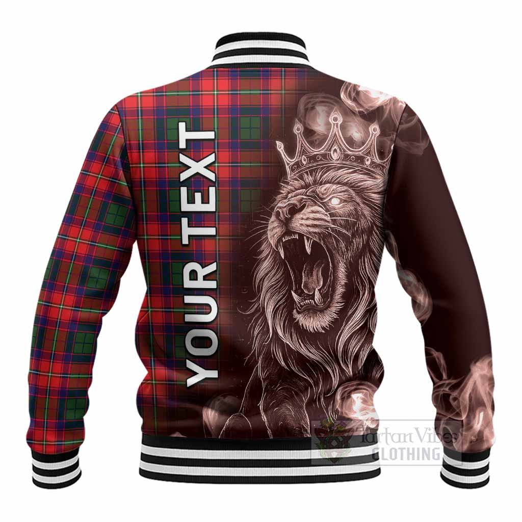 Belshes (Belsches) Tartan Baseball Jacket Roaring Lion Heritage