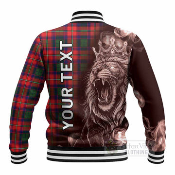 Belshes (Belsches) Tartan Baseball Jacket Roaring Lion Heritage