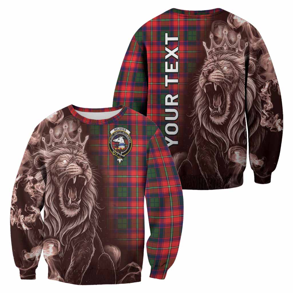Belshes (Belsches) Tartan Sweatshirt Roaring Lion Heritage