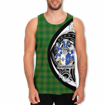 Bermingham Irish Clan Men's Tank Top Celtic Circle Style