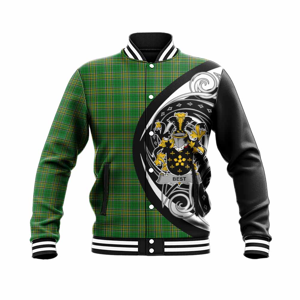 Tartan Vibes Clothing Best Irish Clan Baseball Jacket Celtic Circle Style