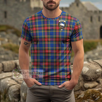 Bethune Tartan Cotton T-Shirt with Family Crest Kid's Shirt - Tartan Vibes Clothing