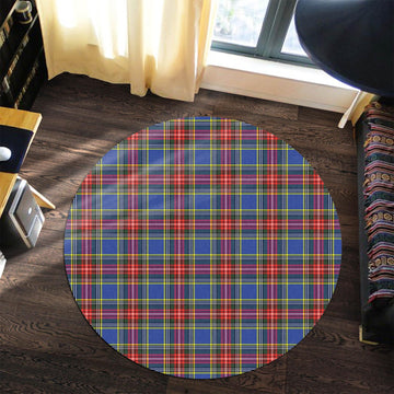 Bethune Tartan Round Rug