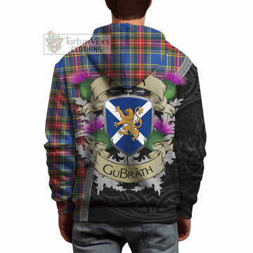 Bethune Tartan Family Crest Hoodie Lion Rampant Royal Thistle Shield Celtic Inspired