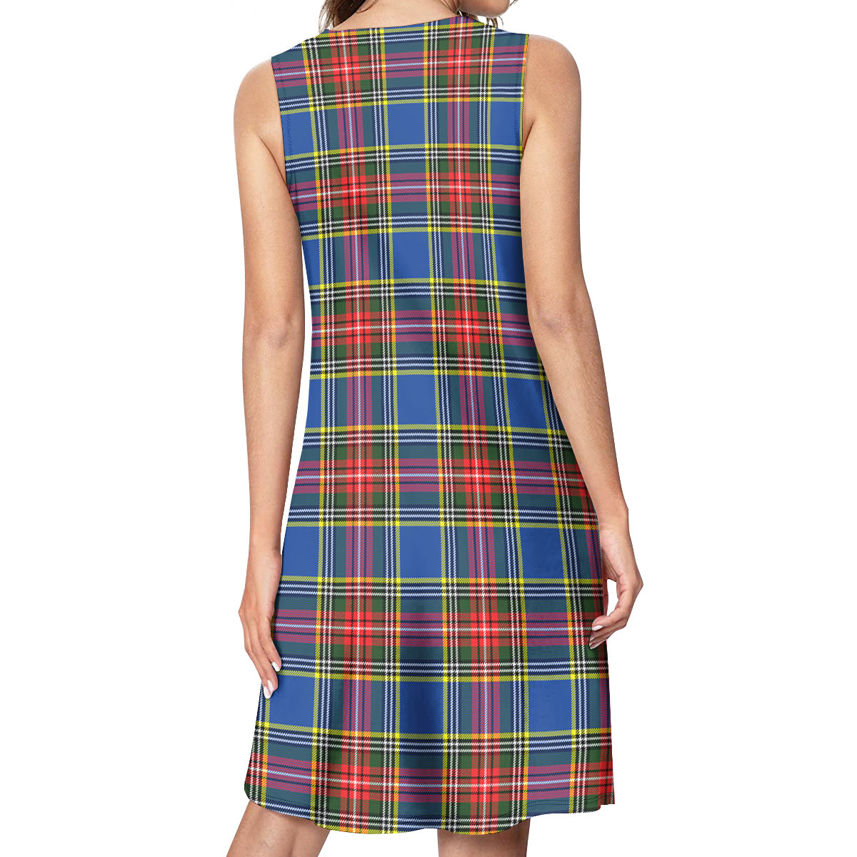 Bethune Tartan Womens Casual Dresses - Tartanvibesclothing