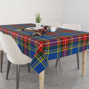 Bethune Tartan Tablecloth with Family Crest