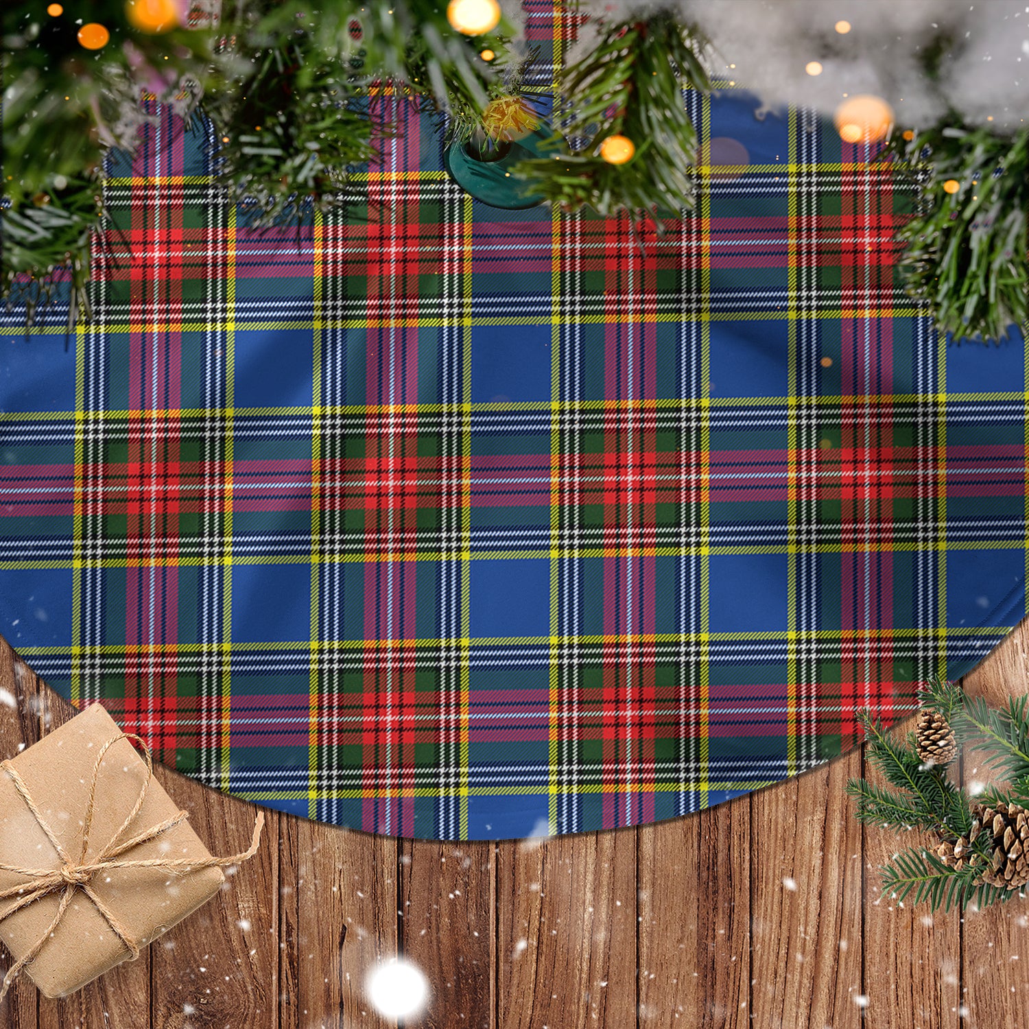 Bethune Tartan Christmas Tree Skirt - Tartanvibesclothing