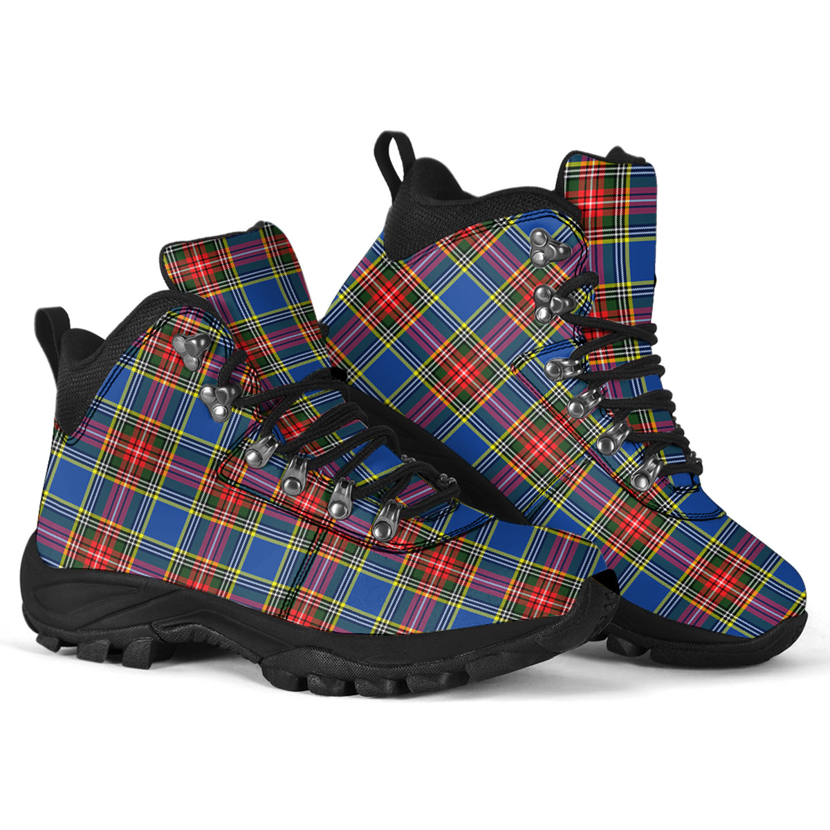 Bethune Tartan Alpine Boots - Tartanvibesclothing