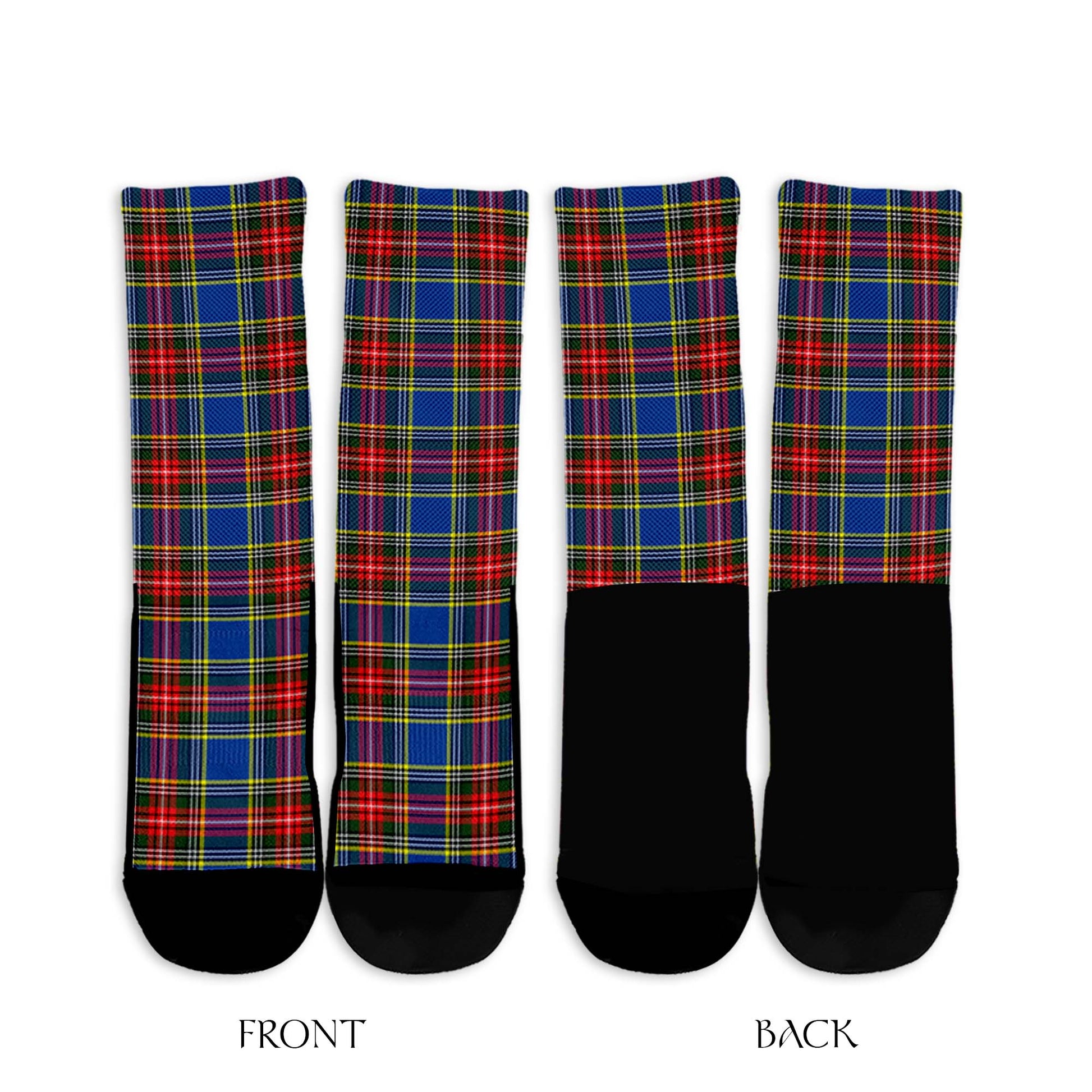 Bethune Tartan Crew Socks - Tartanvibesclothing
