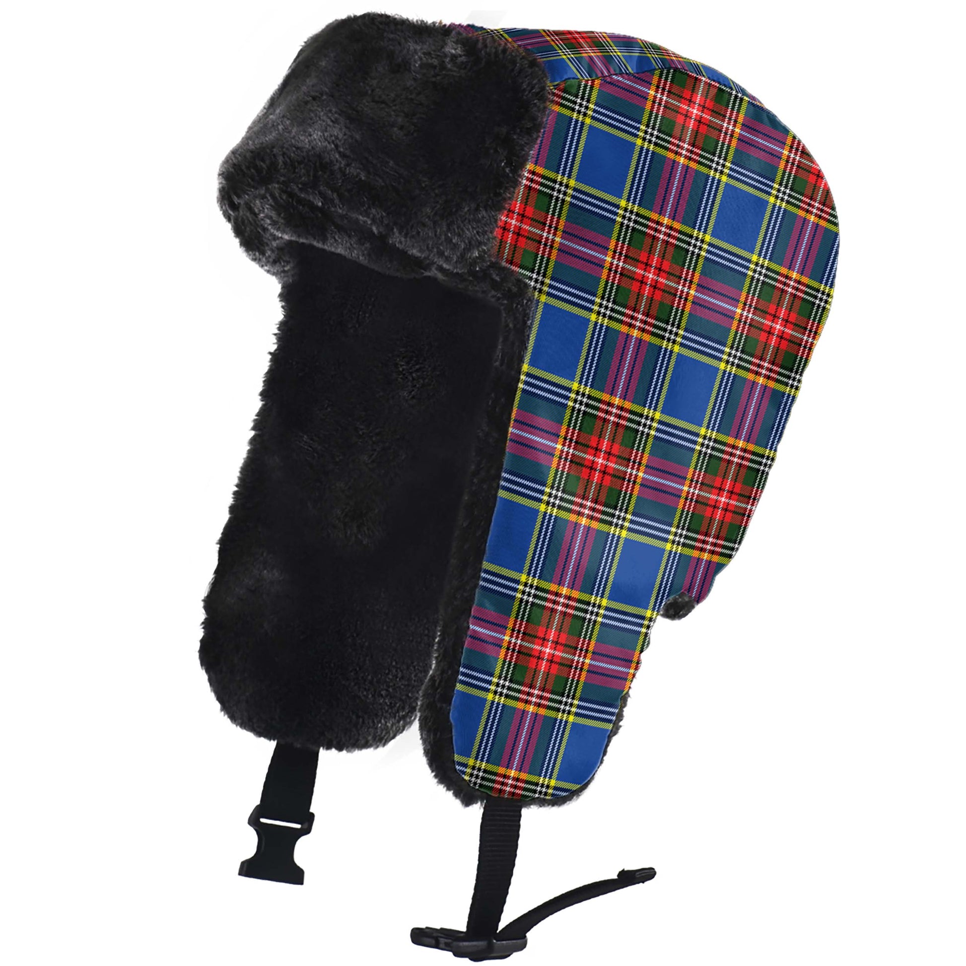 Bethune Tartan Winter Trapper Hat - Tartanvibesclothing