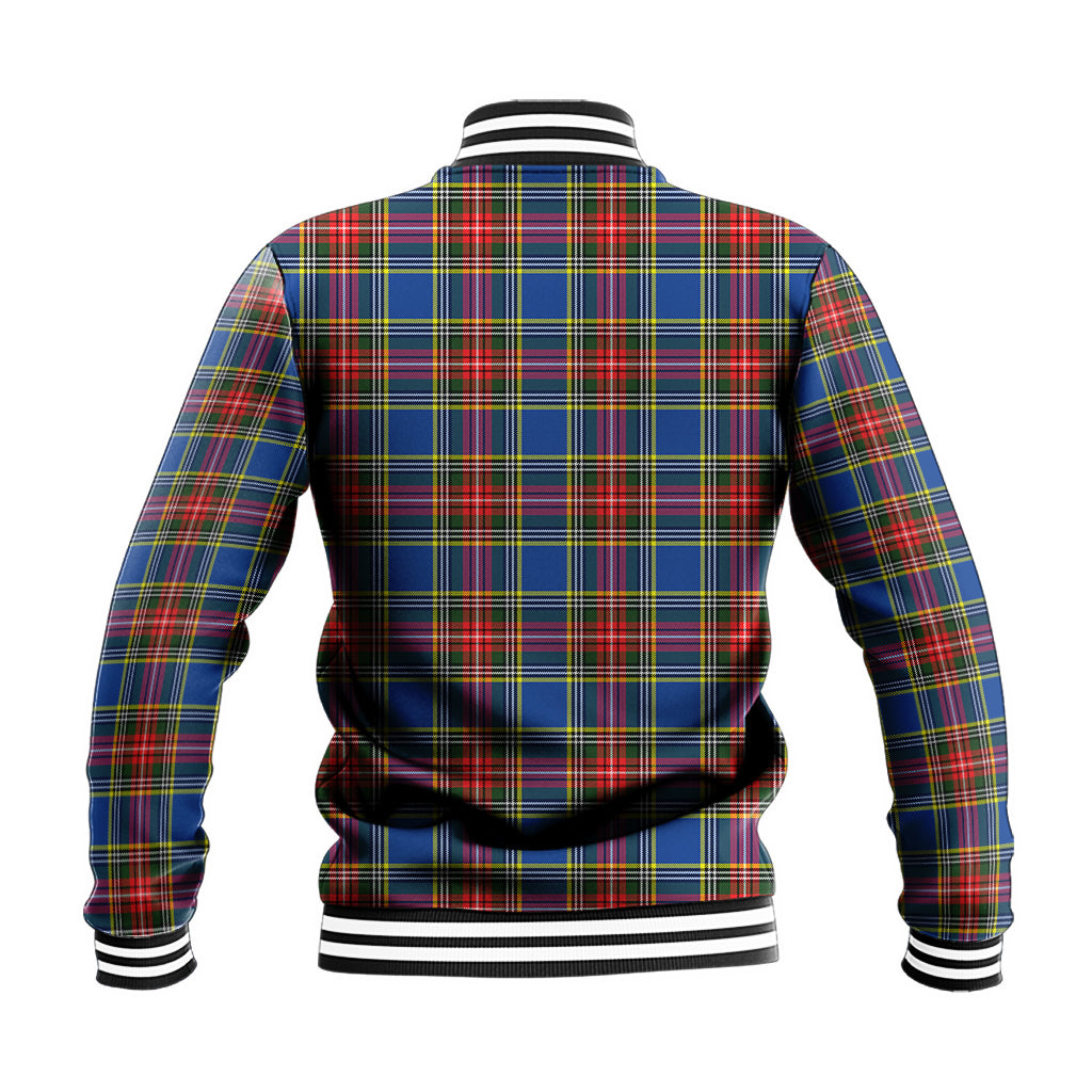 Bethune Tartan Baseball Jacket - Tartan Vibes Clothing