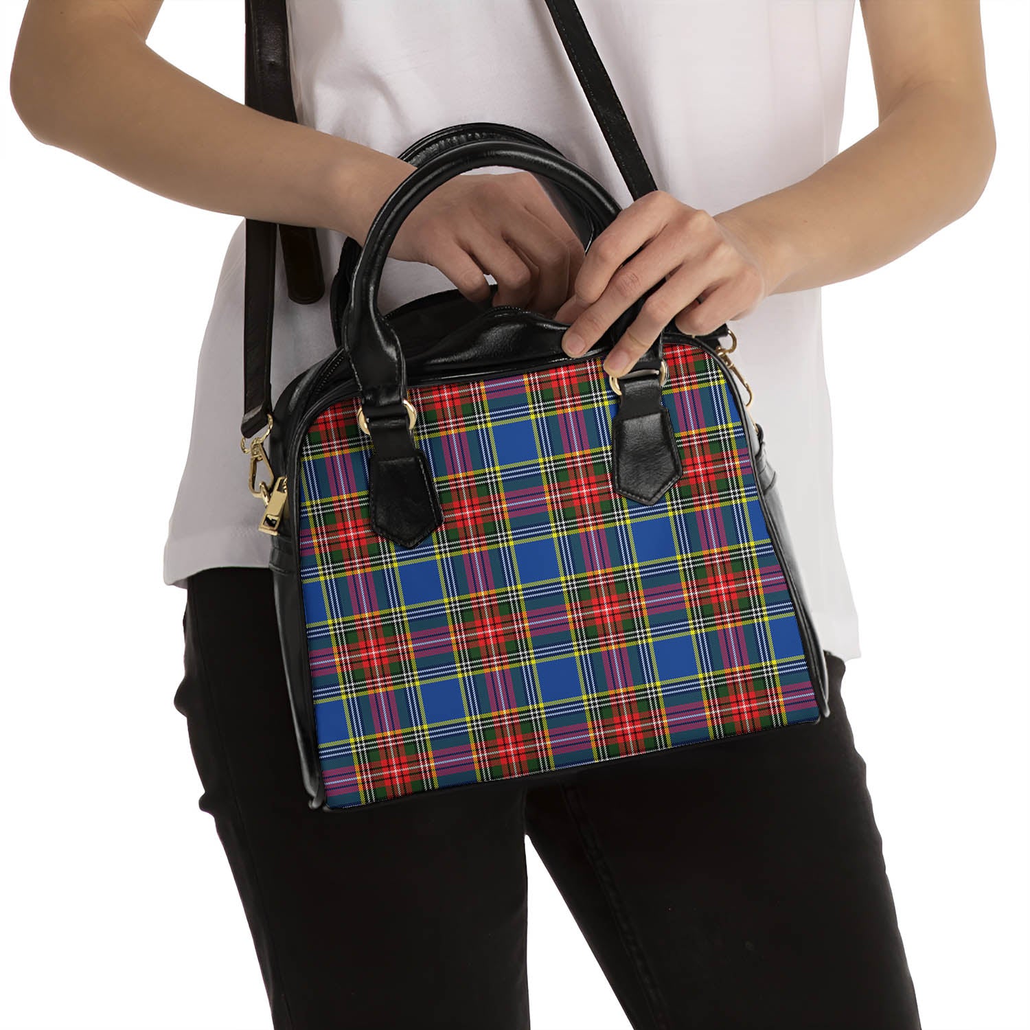 Bethune Tartan Shoulder Handbags - Tartanvibesclothing