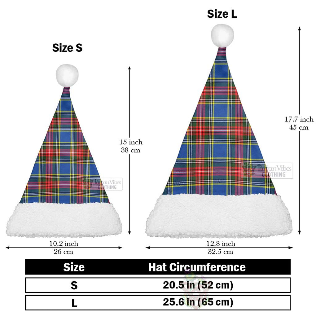 Tartan Vibes Clothing Bethune Tartan Christmas Santa Hats