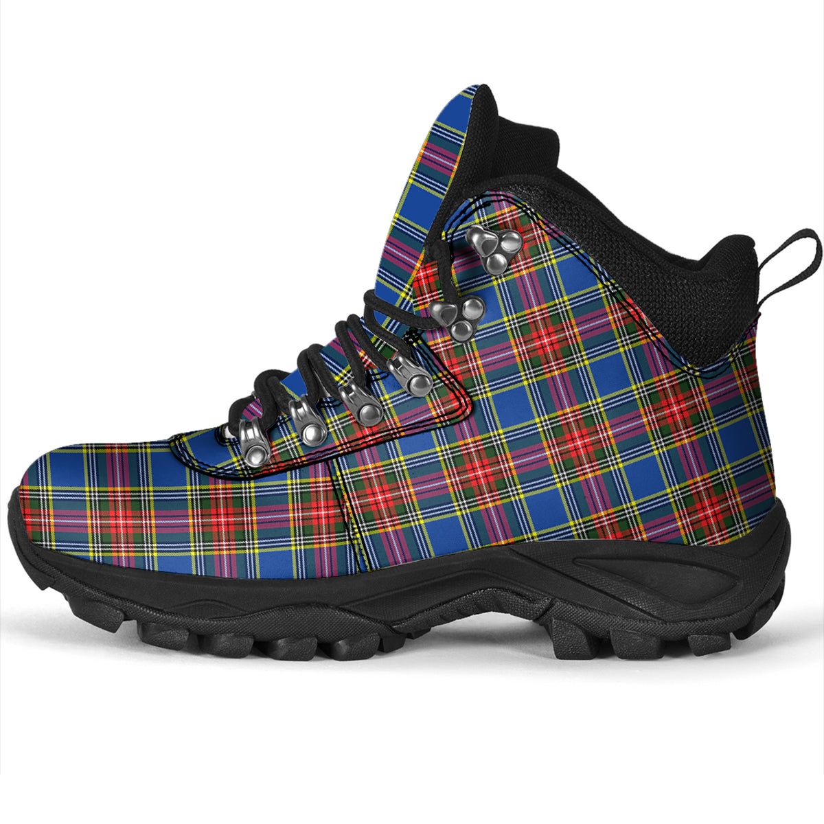 Bethune Tartan Alpine Boots - Tartanvibesclothing