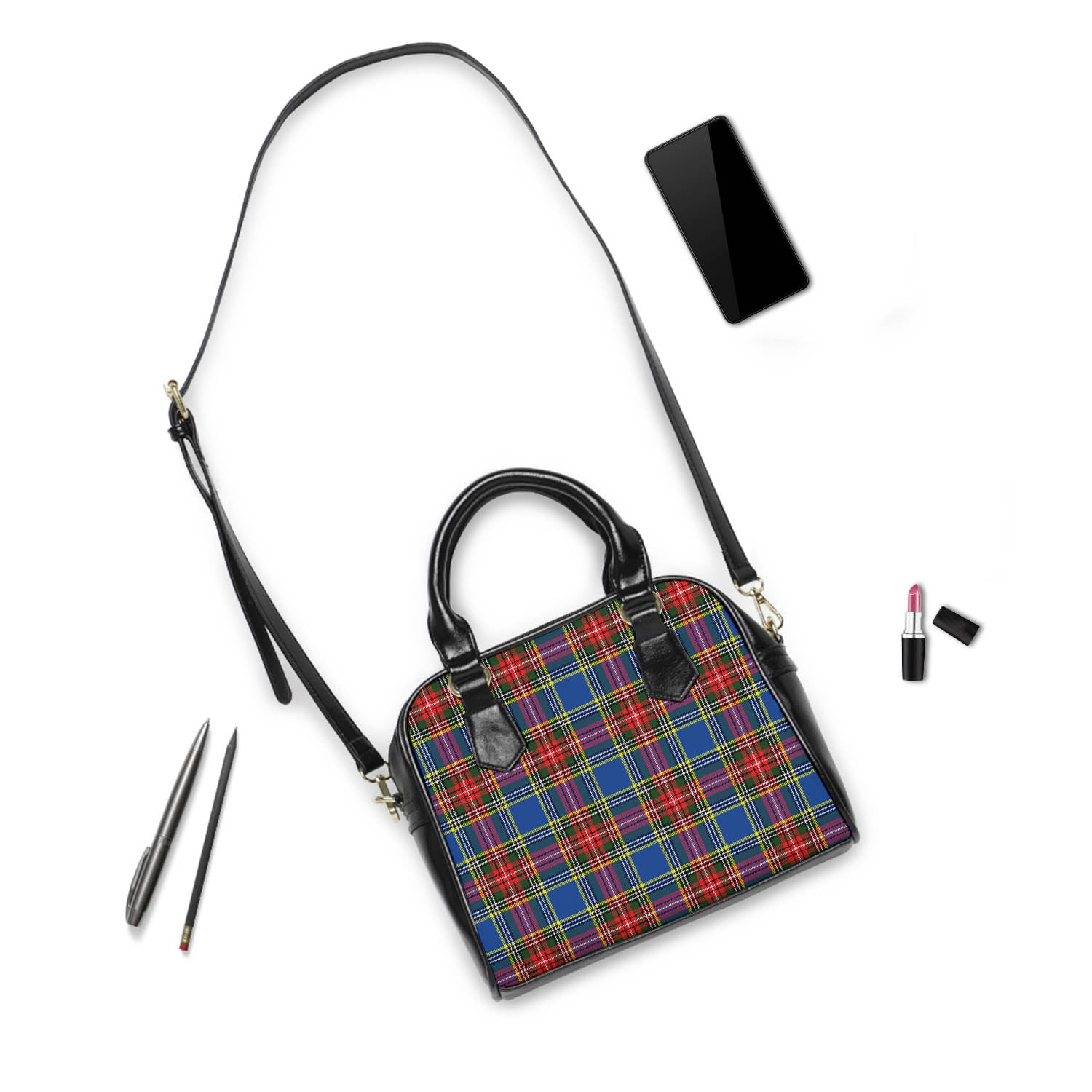 Bethune Tartan Shoulder Handbags - Tartanvibesclothing
