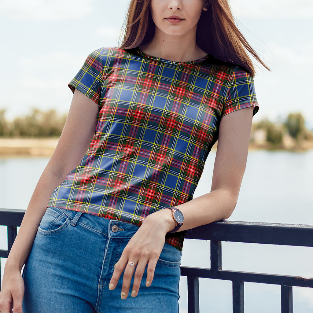 Bethune Tartan T-Shirt - Tartanvibesclothing