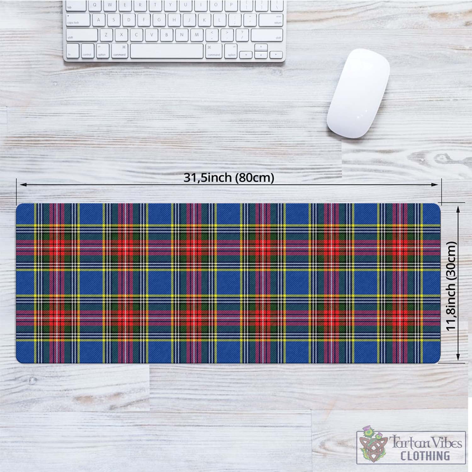 Tartan Vibes Clothing Bethune Tartan Mouse Pad
